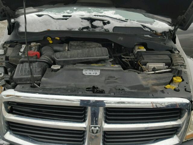 1D4HB38NX5F585966 - 2005 DODGE DURANGO ST GRAY photo 7