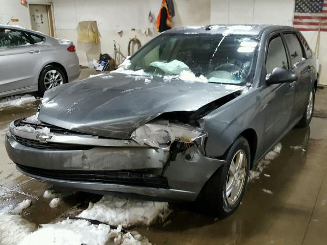 1G1ZT64815F337758 - 2005 CHEVROLET MALIBU MAX 灰色 照片 2