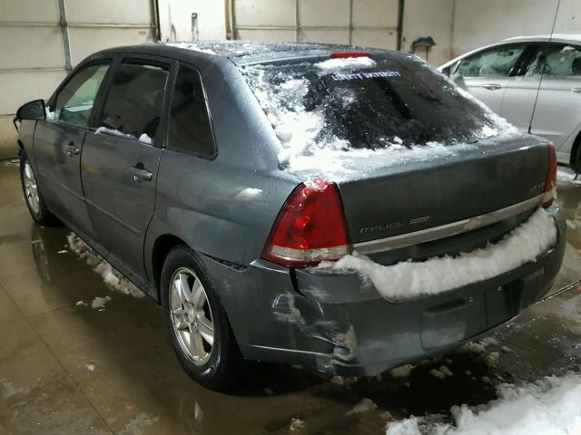 1G1ZT64815F337758 - 2005 CHEVROLET MALIBU MAX 灰色 照片 3