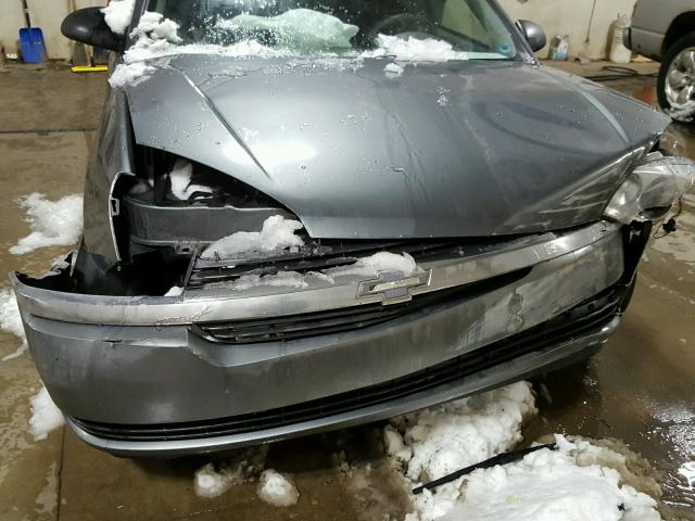 1G1ZT64815F337758 - 2005 CHEVROLET MALIBU MAX 灰色 照片 9