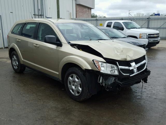 3D4PG4FBXAT194179 - 2010 DODGE JOURNEY SE TAN photo 1