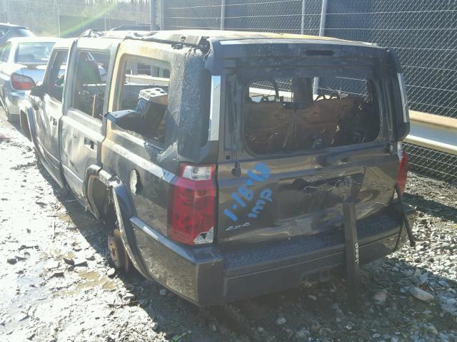 N0V1N25209158 - 2006 JEEP COMMANDER დამწვარი ფოტო 3