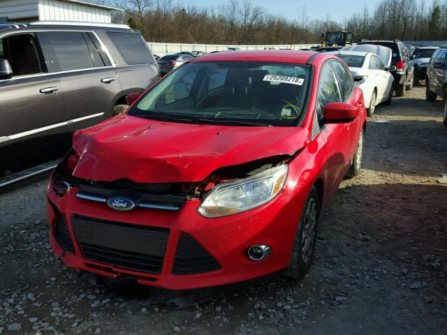 1FAHP3K23CL282397 - 2012 FORD FOCUS SE RED photo 2
