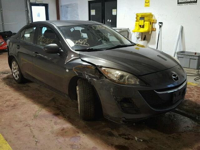 JM1BL1SF2A1135127 - 2010 MAZDA 3 I GRAY photo 1