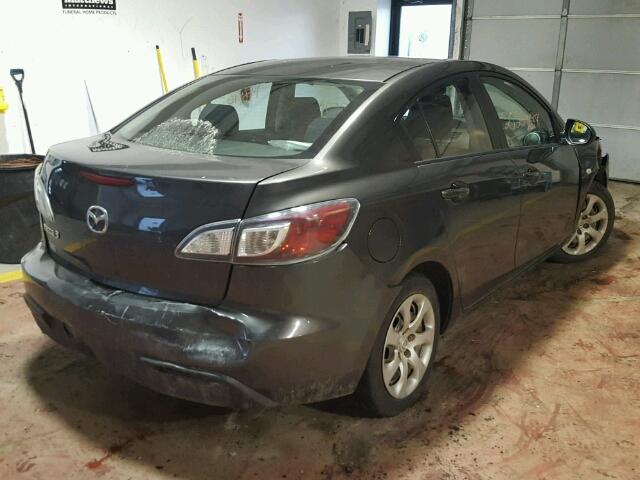 JM1BL1SF2A1135127 - 2010 MAZDA 3 I GRAY photo 4