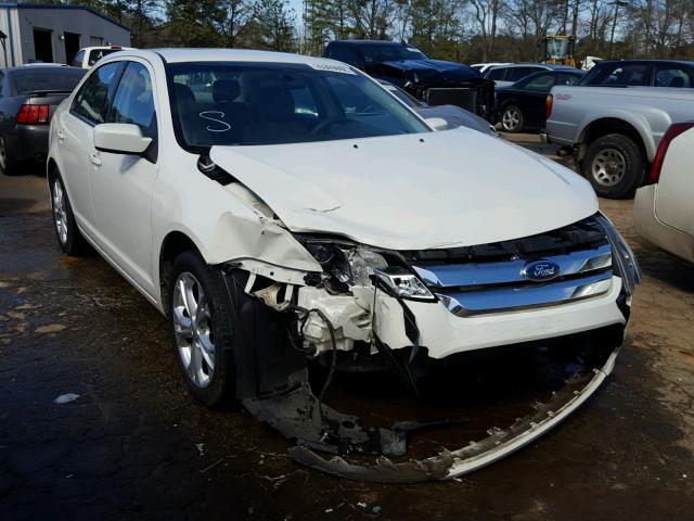 3FAHP0HA0CR232376 - 2012 FORD FUSION SE WHITE photo 1