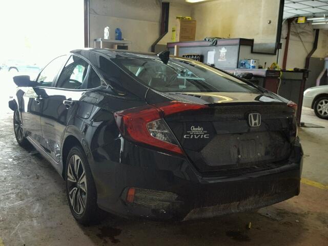 19XFC1F71HE214512 - 2017 HONDA CIVIC EXL BLACK photo 3