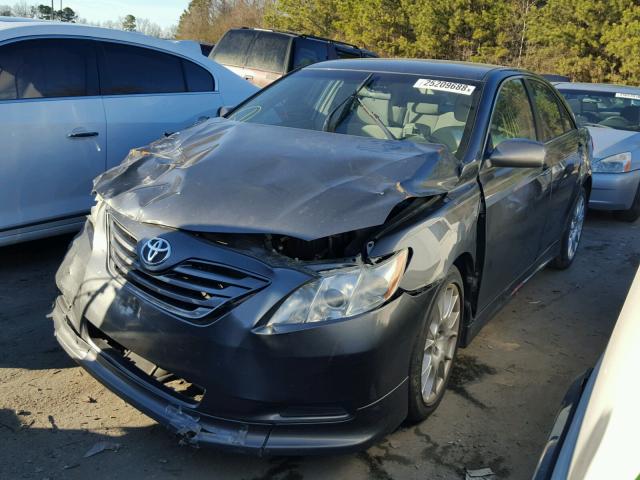 4T1BE46K48U224673 - 2008 TOYOTA CAMRY CE GRAY photo 2