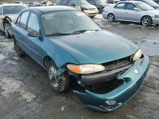 1MEFM10P3WW632335 - 1998 MERCURY TRACER GS GREEN photo 1