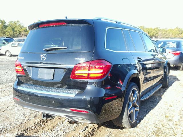 4JGDF7DE1HA838862 - 2017 MERCEDES-BENZ GLS 550 4M BLACK photo 4