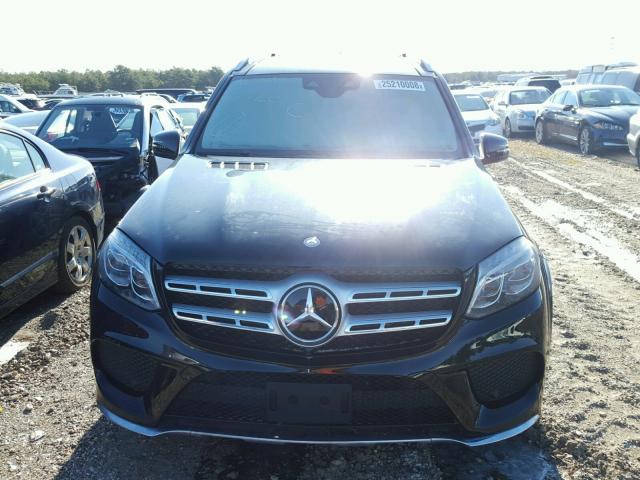 4JGDF7DE1HA838862 - 2017 MERCEDES-BENZ GLS 550 4M BLACK photo 9
