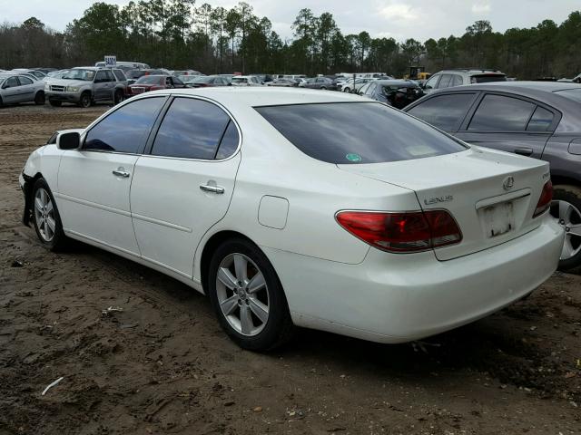 JTHBA30G465173907 - 2006 LEXUS ES 330 WHITE photo 3