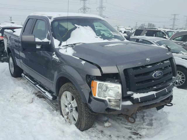 1FTPX14V39FA38614 - 2009 FORD F150 SUPER GRAY photo 1