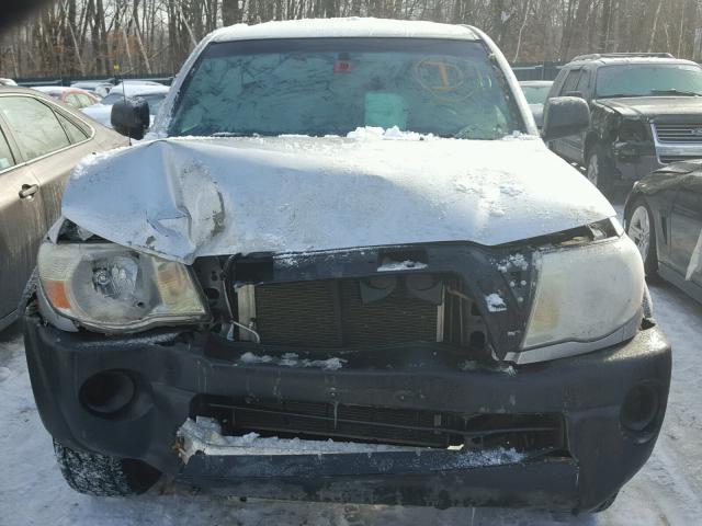 5TEUX42N88Z553844 - 2008 TOYOTA TACOMA ACC SILVER photo 7