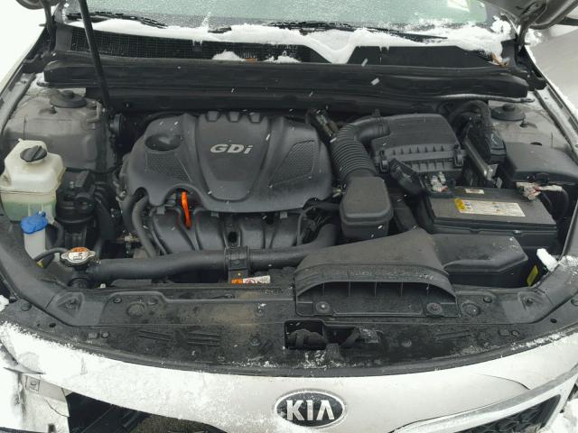 5XXGN4A75DG153917 - 2013 KIA OPTIMA EX SILVER photo 7