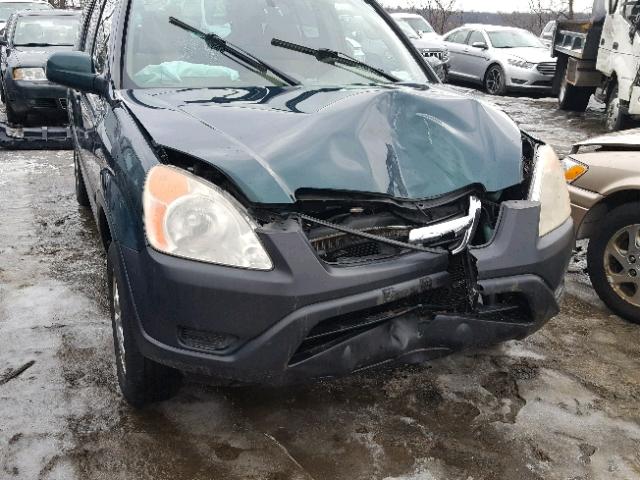 SHSRD78873U152676 - 2003 HONDA CR-V EX GREEN photo 9