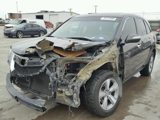 2HNYD2H26CH524241 - 2012 ACURA MDX GRAY photo 2