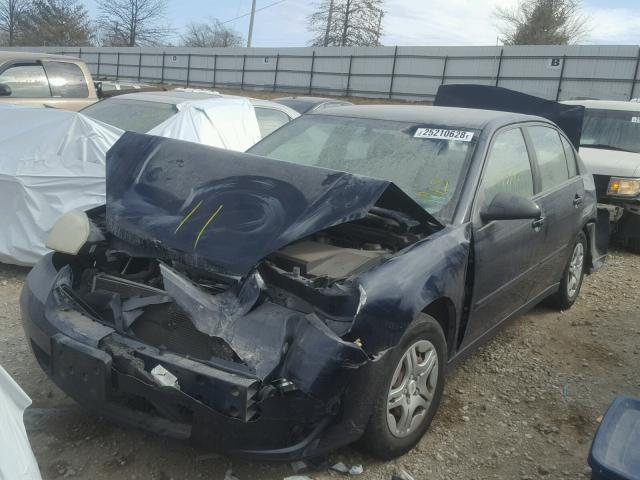 1G1ZS51F06F292376 - 2006 CHEVROLET MALIBU LS 蓝色 照片 2