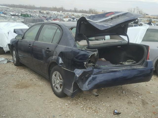 1G1ZS51F06F292376 - 2006 CHEVROLET MALIBU LS 蓝色 照片 3