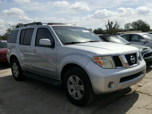 5N1AR18U97C623998 - 2007 NISSAN PATHFINDER SILVER photo 1