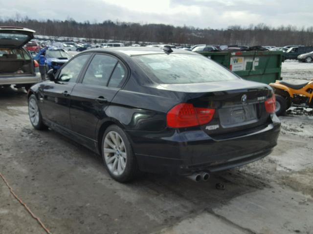 WBAPK5C58BA656650 - 2011 BMW 328 XI SUL BLACK photo 3