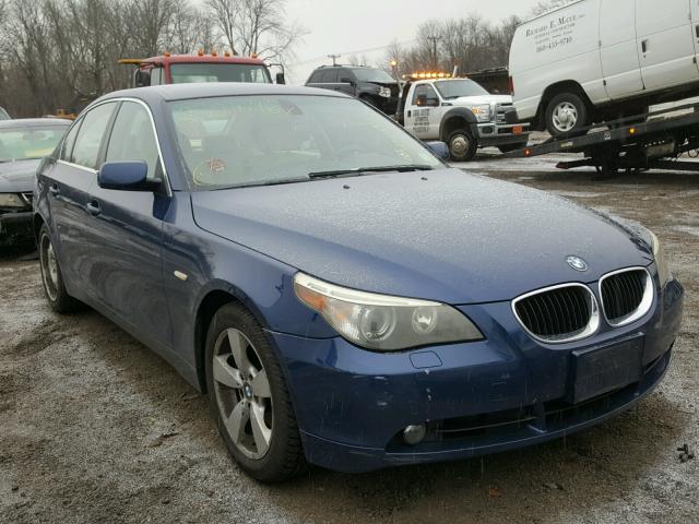 WBANF735X6CG67458 - 2006 BMW 530 XI BLUE photo 1