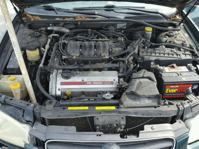 JN1CA31D1YT749366 - 2000 NISSAN MAXIMA GLE GREEN photo 7