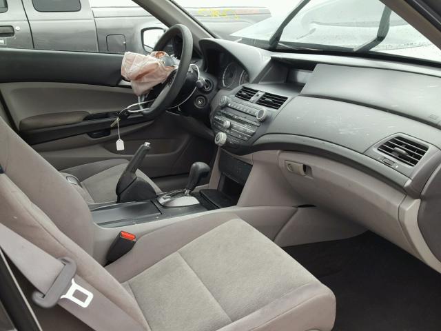 1HGCP26369A167056 - 2009 HONDA ACCORD LX GRAY photo 5