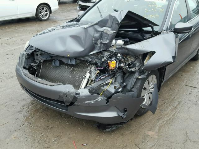 1HGCP26369A167056 - 2009 HONDA ACCORD LX GRAY photo 9