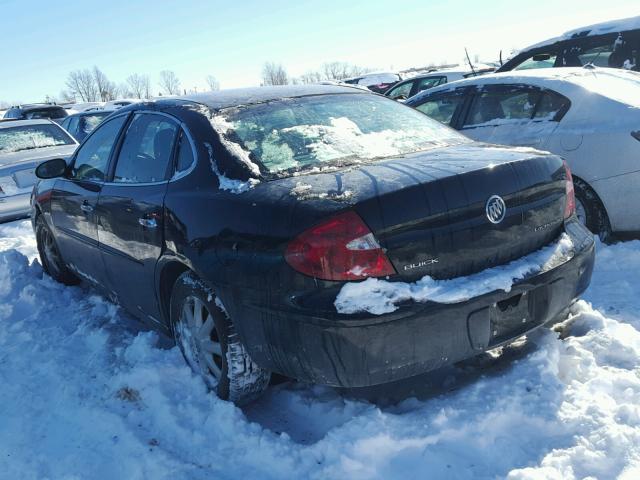 2G4WC532151343368 - 2005 BUICK LACROSSE C BLACK photo 3