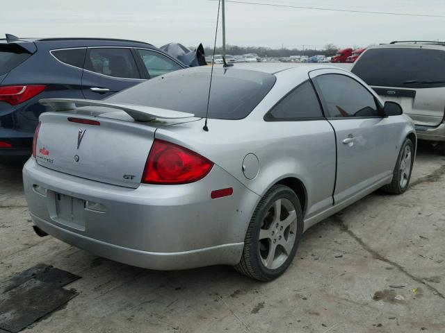 1G2AT18H697262738 - 2009 PONTIAC G5 GT SILVER photo 4