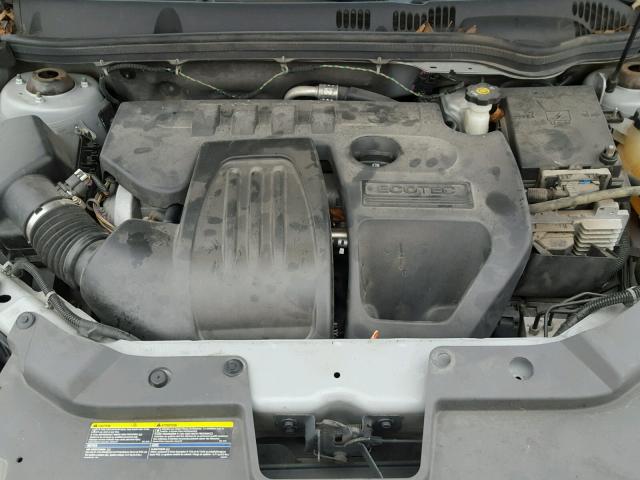 1G2AT18H697262738 - 2009 PONTIAC G5 GT SILVER photo 7