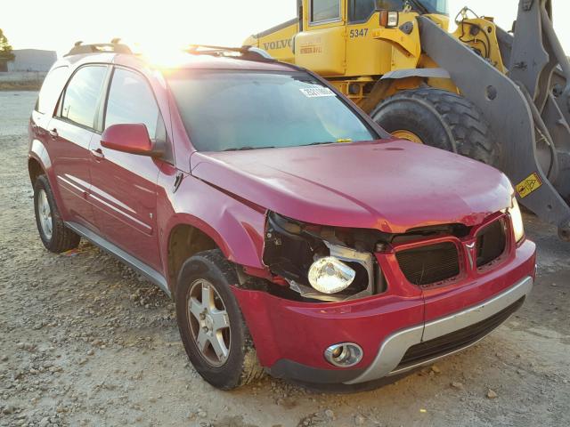 2CKDL63F366065736 - 2006 PONTIAC TORRENT RED photo 1