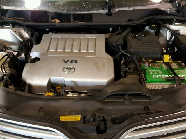 4T3BK3BB0BU049152 - 2011 TOYOTA VENZA BASE SILVER photo 7