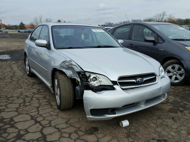 4S3BL626167212989 - 2006 SUBARU LEGACY 2.5 SILVER photo 1