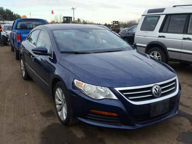 WVWMP7AN9BE705885 - 2011 VOLKSWAGEN CC SPORT BLUE photo 1