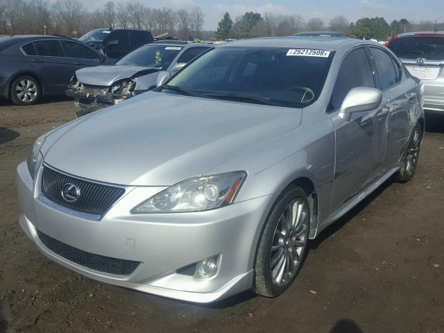 JTHBE262762001933 - 2006 LEXUS IS 350 SILVER photo 2