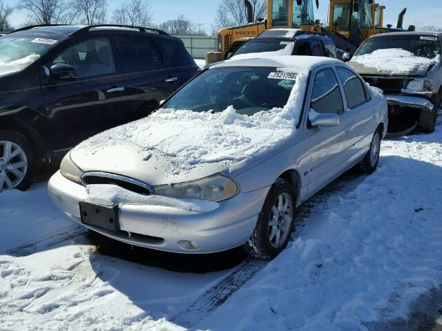 1FAFP66L6YK129778 - 2000 FORD CONTOUR SE SILVER photo 2