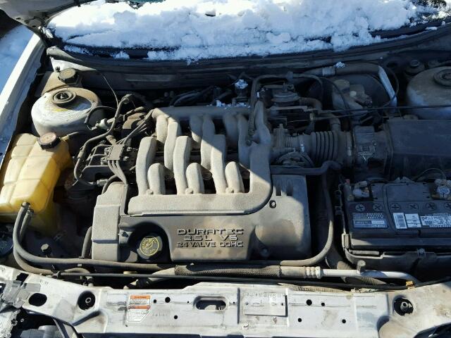 1FAFP66L6YK129778 - 2000 FORD CONTOUR SE SILVER photo 7