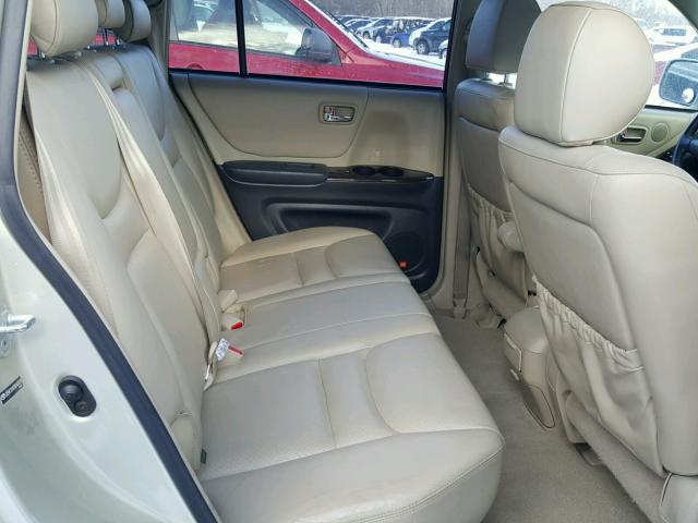 JTEHF21A930143078 - 2003 TOYOTA HIGHLANDER TAN photo 6