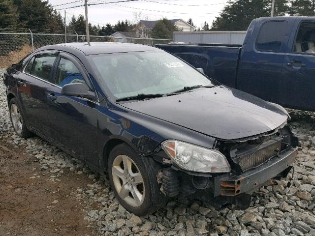 1G1ZB5E05AF190442 - 2010 CHEVROLET MALIBU LS შავი ფოტო 1