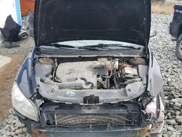 1G1ZB5E05AF190442 - 2010 CHEVROLET MALIBU LS შავი ფოტო 7