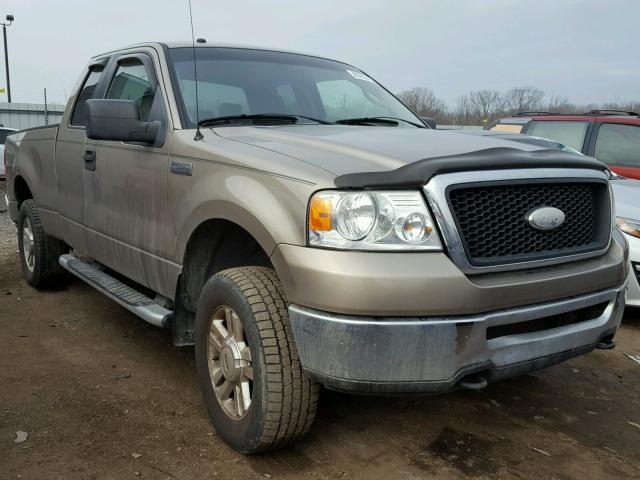 1FTPX14V46NB18750 - 2006 FORD F150 BEIGE photo 1