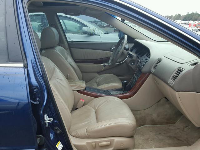 19UUA56623A076374 - 2003 ACURA 3.2TL BLUE photo 5