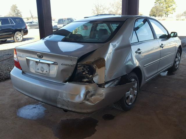 4T1BE32K13U769156 - 2003 TOYOTA CAMRY LE SILVER photo 4