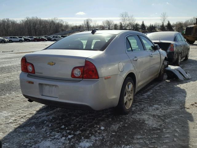 1G1ZB5E09CF150447 - 2012 CHEVROLET MALIBU LS SILVER photo 4