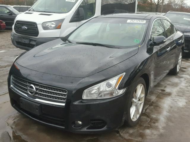 1N4AA5AP7BC862052 - 2011 NISSAN MAXIMA S BLACK photo 2