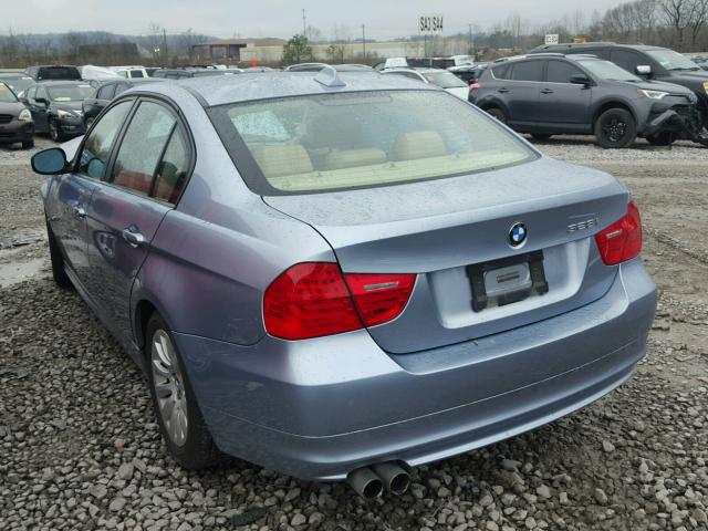 WBAPH77599NM29443 - 2009 BMW 328 I BLUE photo 3