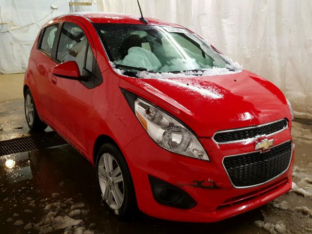 KL8CD6S90DC563109 - 2013 CHEVROLET SPARK 1LT RED photo 1