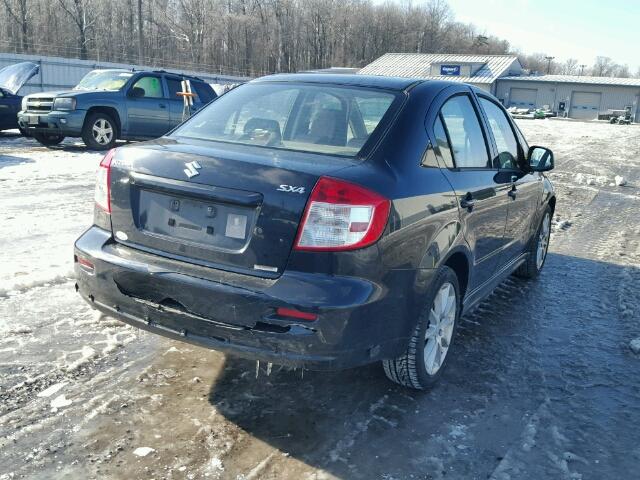 JS2YC414696200853 - 2009 SUZUKI SX4 SPORT BLACK photo 4